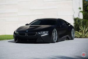 BMW i8 on Vossen Wheels (LC-104) 2016 года